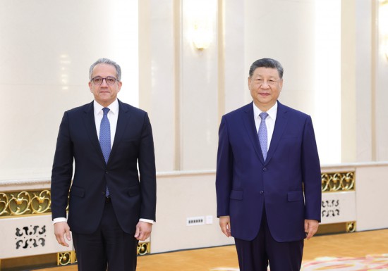 习近平会见联合国教科文组织总干事阿纳尼